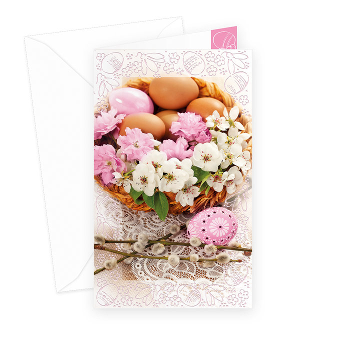 12-667 Easter greeting card SK