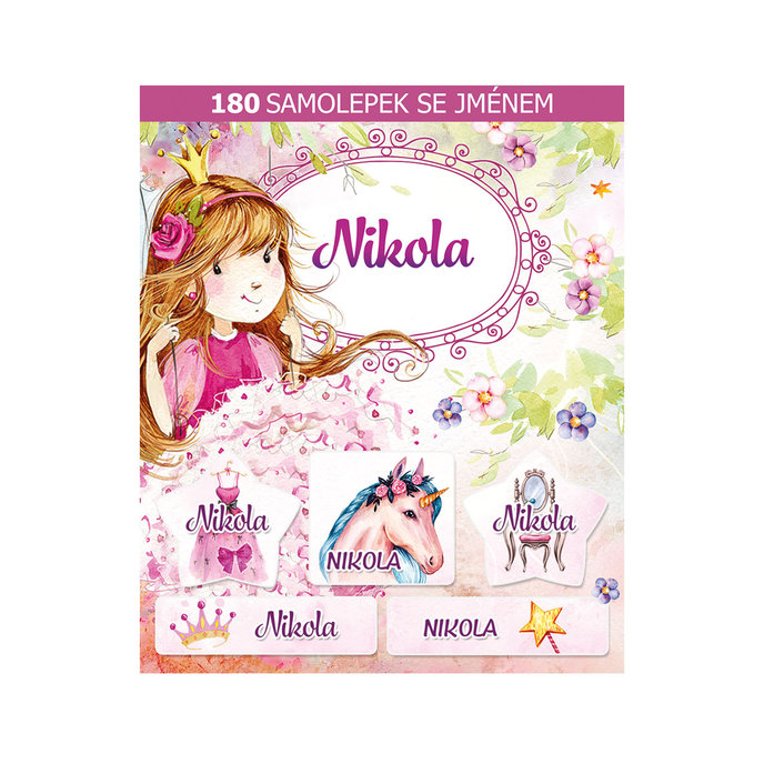 1114-0193 Tear-off block with stickers - 15 sheets, Nikola