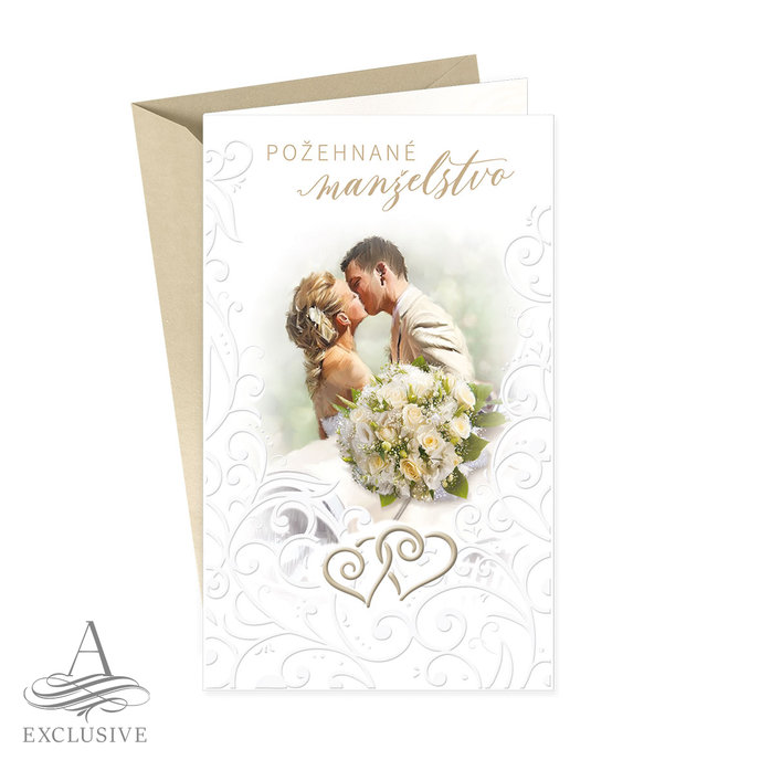 13-6157 Wedding greeting card SK