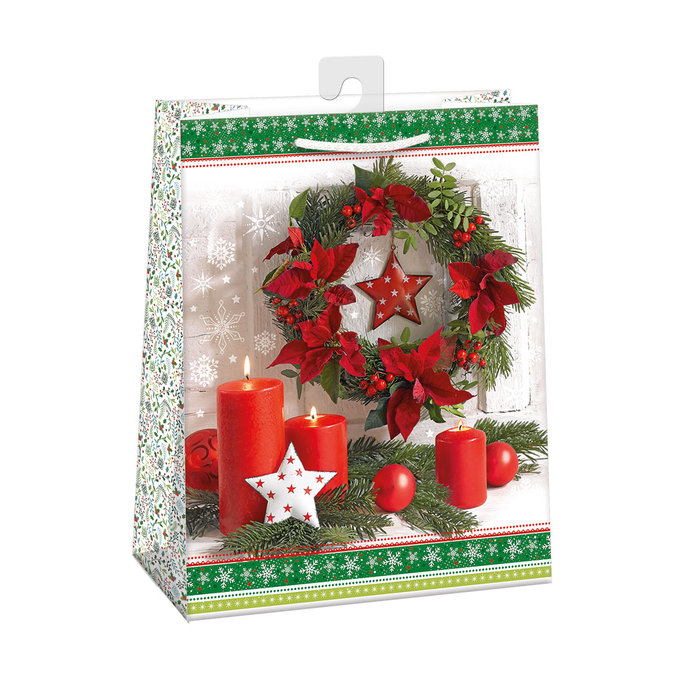 0883-0454 H Darčeková taška vianočná PUV