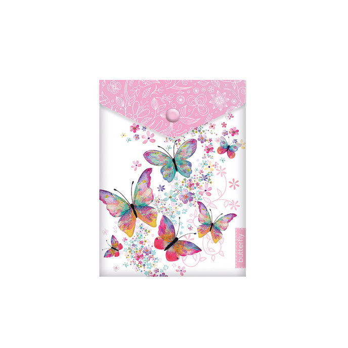 1644-0303 Plastic envelope A6 Butterfly