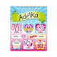 1114-0105 Trhací blok so samolepkami - 15 listov, Adélka