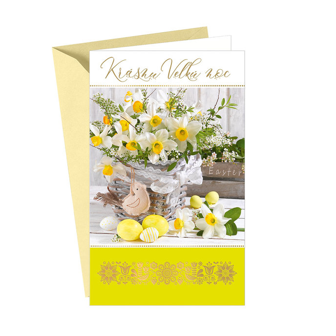 12-693 Easter greeting card SK