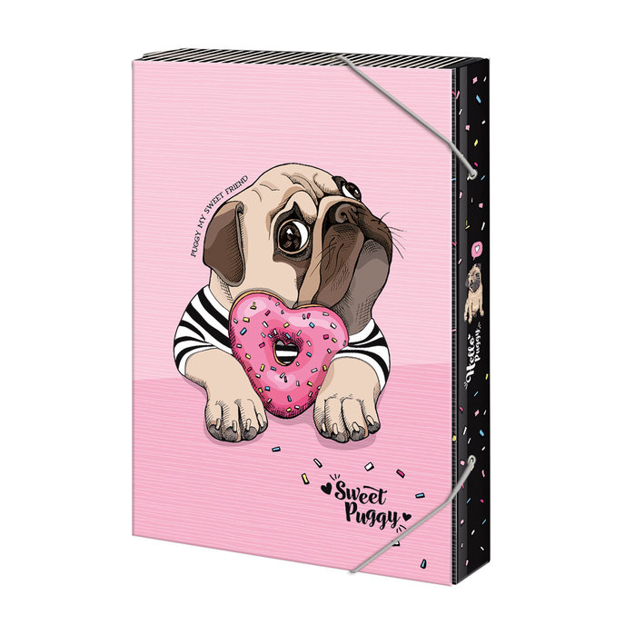 1231-0361 School folder A4 Puggy