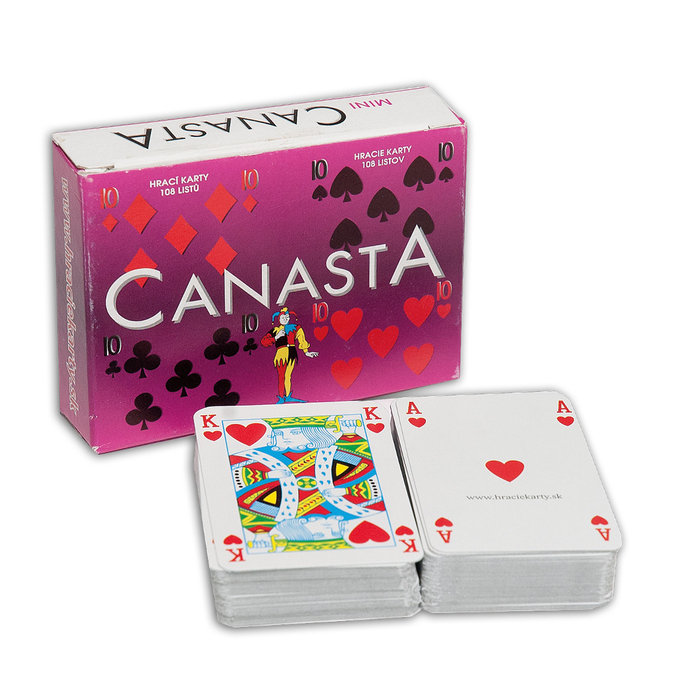 2201-0011 Playing cards Canasta - mini