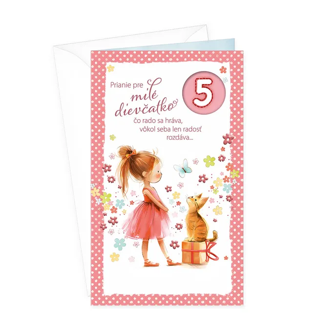 17-6063 Greeting card for children SK