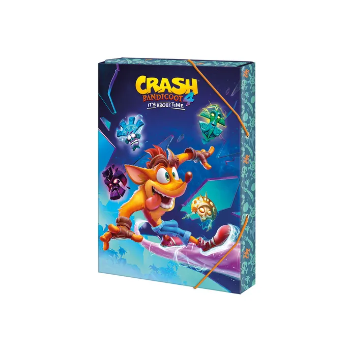 1240-0325 Box na zošity A5 lic. Crash Bandicoot