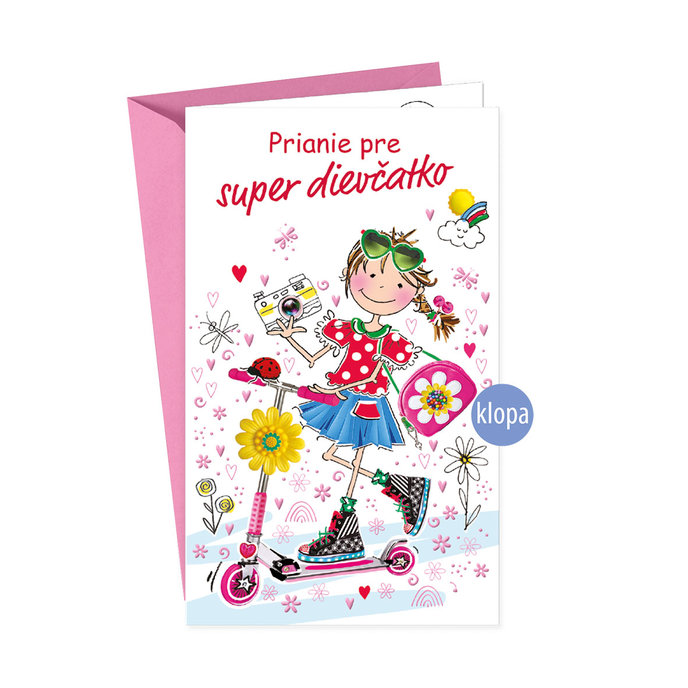 17-6035 Greeting card for children SK