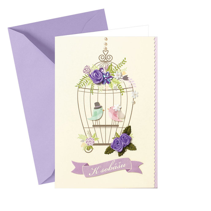 33-4030 Wedding greeting card SK