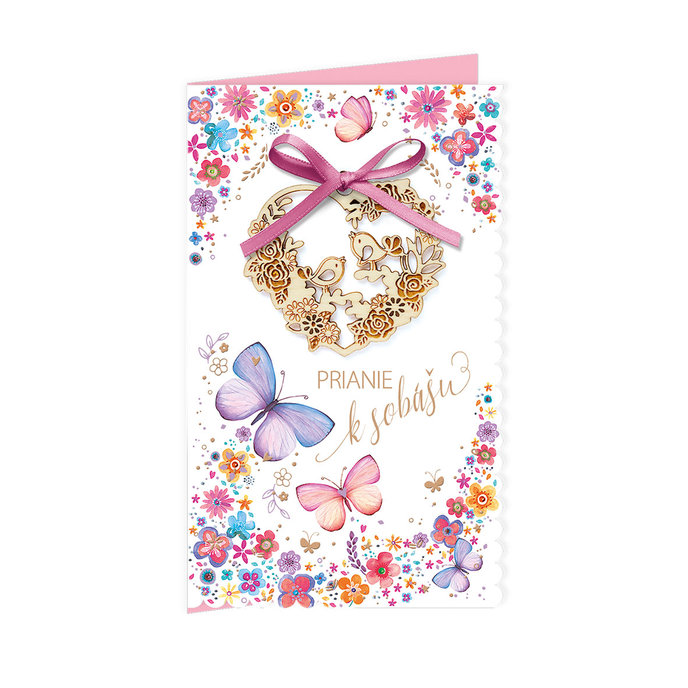 13-6140 Wedding greeting card SK