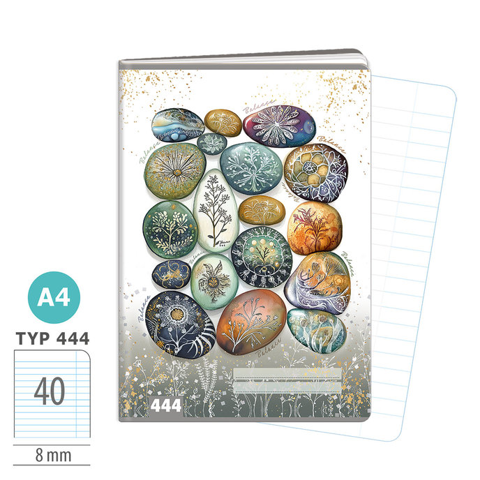 1582-0430 Zošit A4, 40 listov, TYP 444 Balance