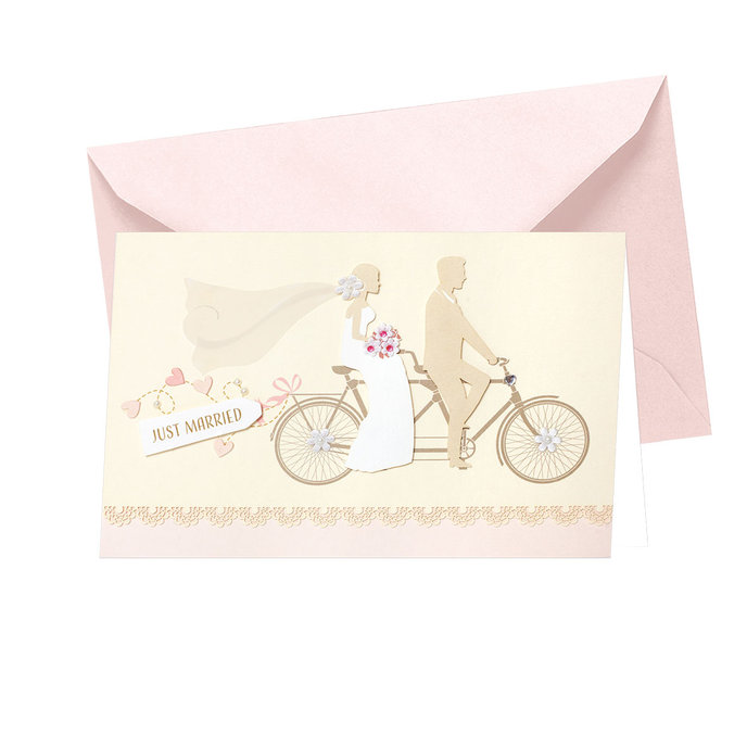 33-4029 Wedding greeting card SK