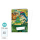 1598-0388 Zošit A6, 40 listov, TYP 644 Jurassic ADVENTURE