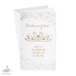 13-435A Wedding greeting card SK