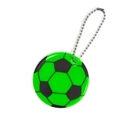8116-0002 Reflective pendant circle, green