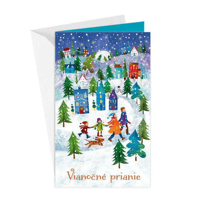 11-6475 Christmas greeting card SK