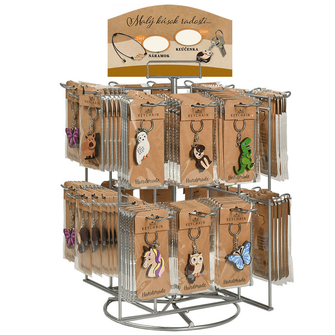 23NK-0001 Náplň do stojanu - kľúčenky a náramky