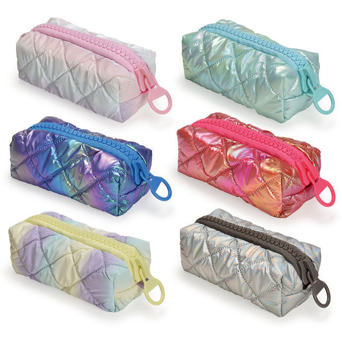 1814-8001 Puzdro na perá BIG ZIPPER, mix 6ks