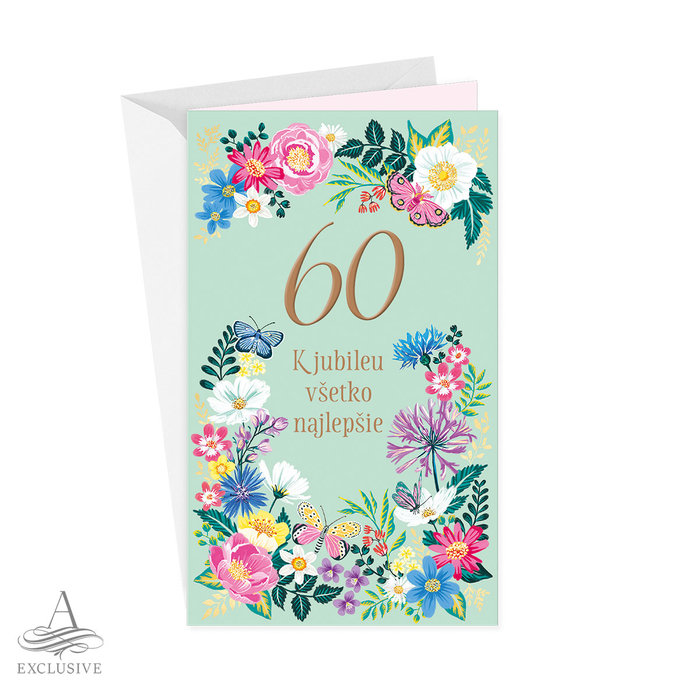 15-6599 Blahoprajná karta gratulačná SK/60