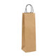 7737-0001 Gift bag for wine NATUR brown