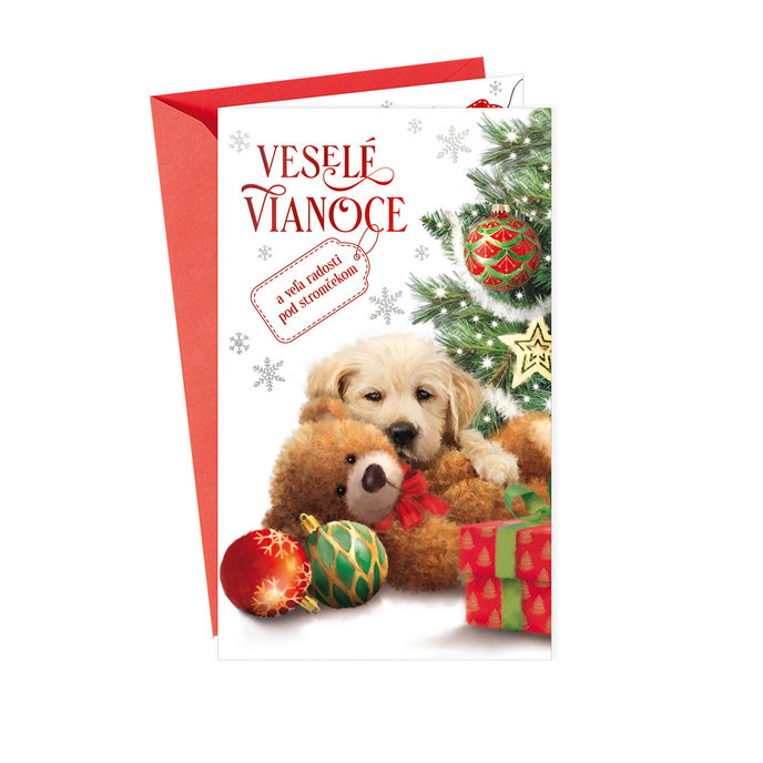 11-6402 Christmas greeting card SK