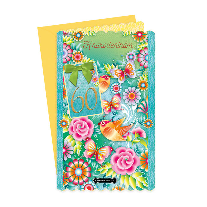 15-6398 Greeting card  SK/60