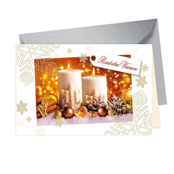 11-6408 Christmas greeting card SK