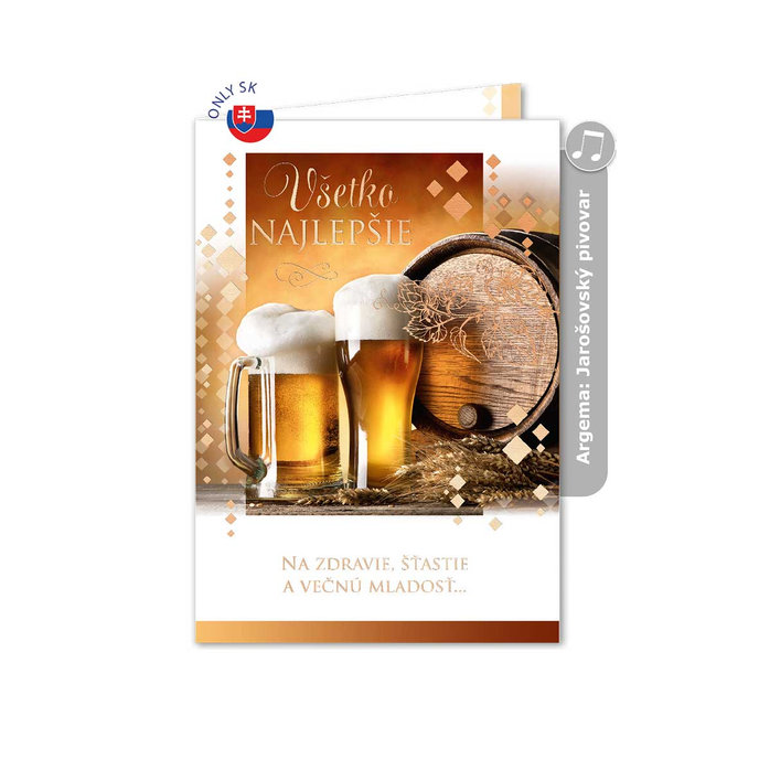 75-8016 Greeting card with music SK