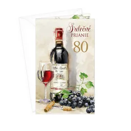 15-6387 Greeting card glued component SK/80