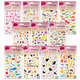 2605-8001 Decorative Stickers Soft Puffy - MIX