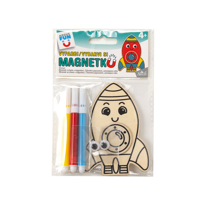 1926-0013 Kreatívna sada - vyfarbi si magnetku