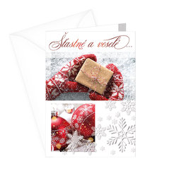 71-677 Christmas greeting card SK