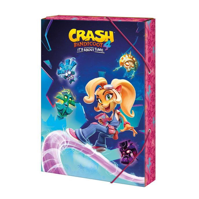 1230-0326 Box na zošity A4 lic. Coco Bandicoot