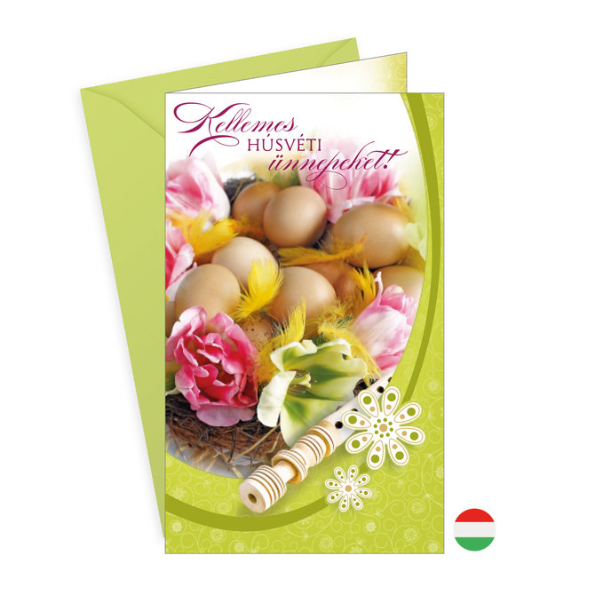 12-652 Easter greeting card HU