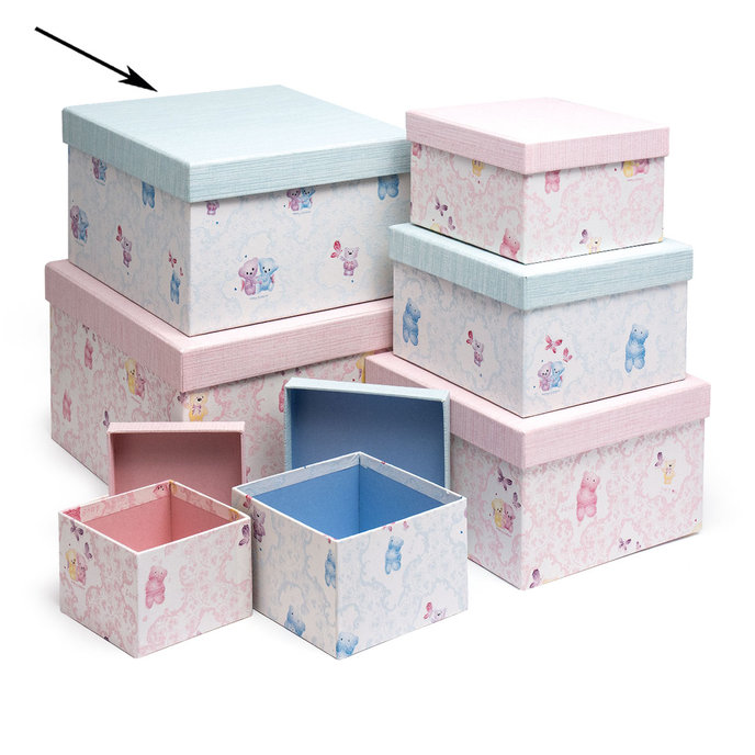 2110-0003 Gift box set 22,5x22,5x14 cm /2100-8130/