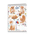 1582-0330 Exercise book A4, TYPE 444 Cats
