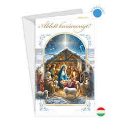 11-6527 Christmas greeting card HU
