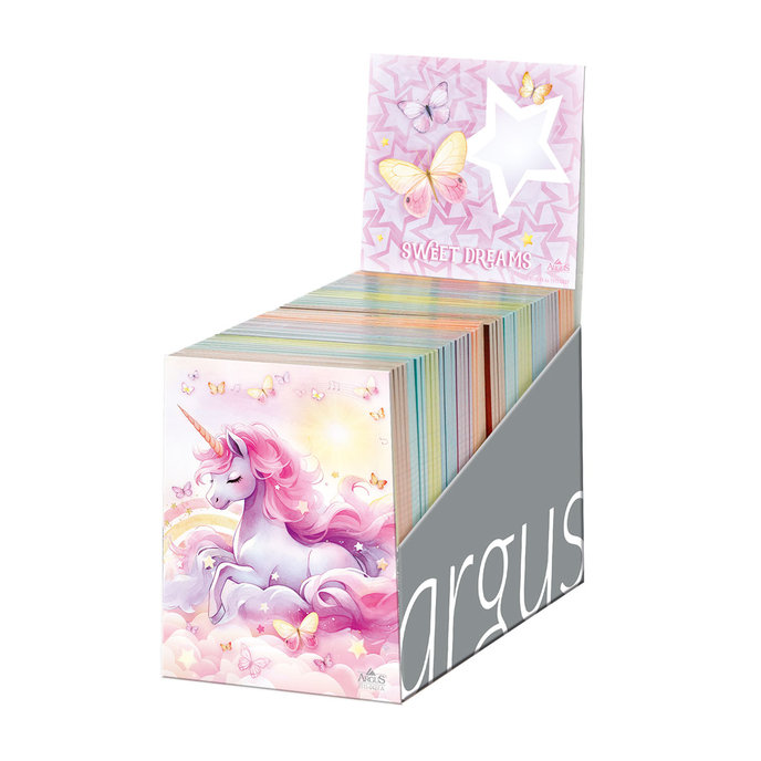 1111-0427 Trhací zápisník 9x12cm Sweet Dreams