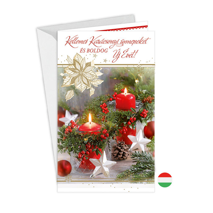 11-6552 Blahoprajná karta vianočná HU