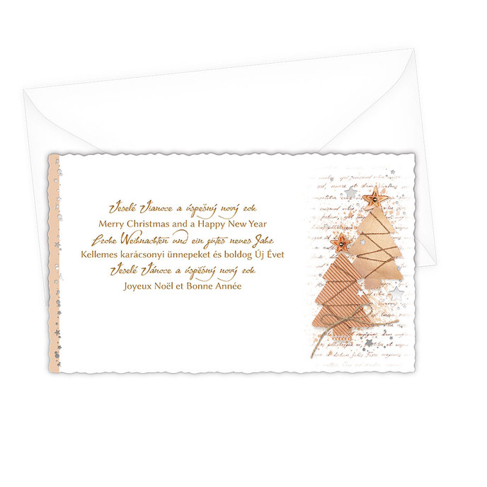 N-1-072 Christmas greeting card SK