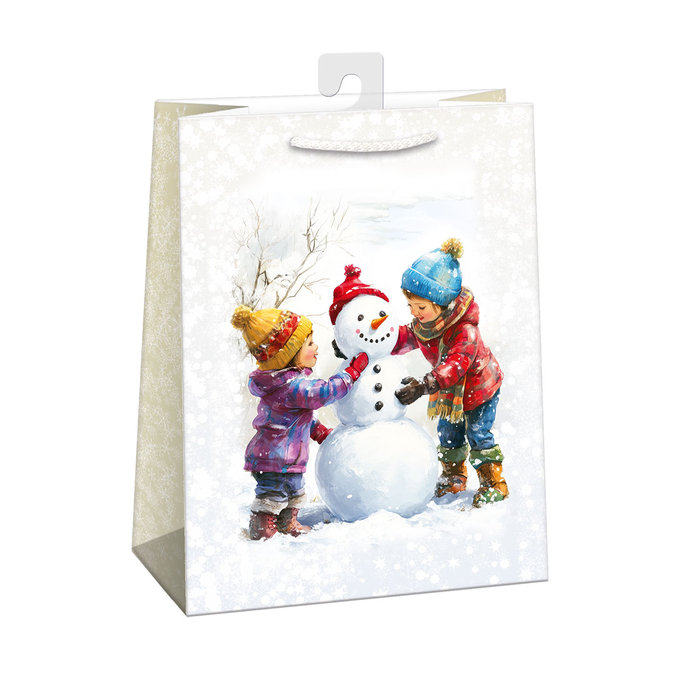 0883-0468 H Darčeková taška vianočná MATNÁ