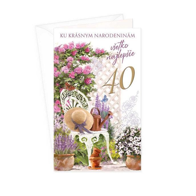 15-6519 Greeting card SK/40