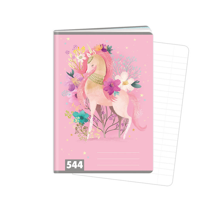 1592-0386 Exercise book A5, TYPE 544 Magical WORLD