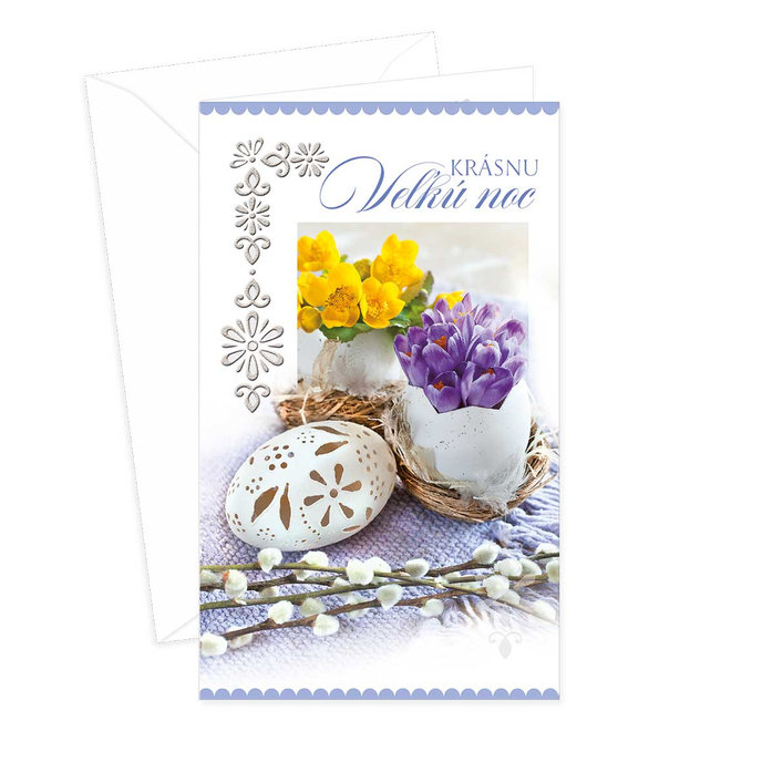 12-6005 Easter greeting card SK