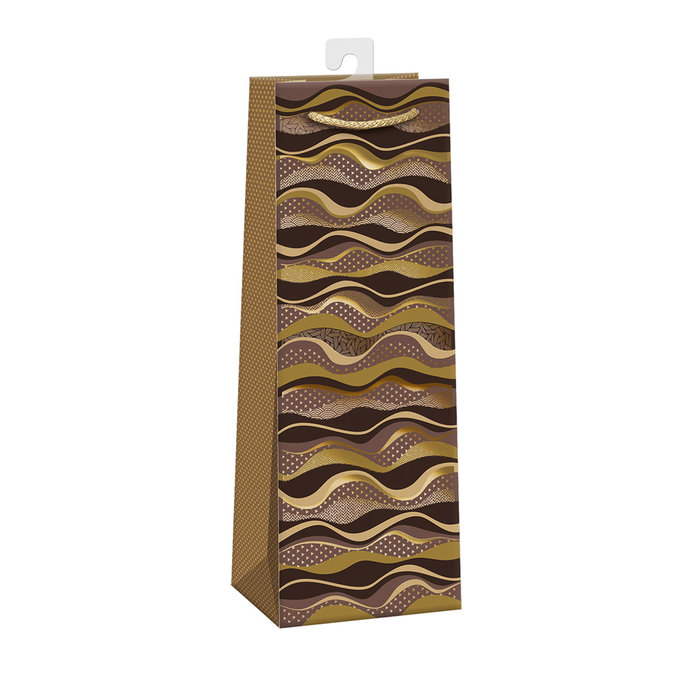 0739-0193 H Darčeková taška na víno LUX