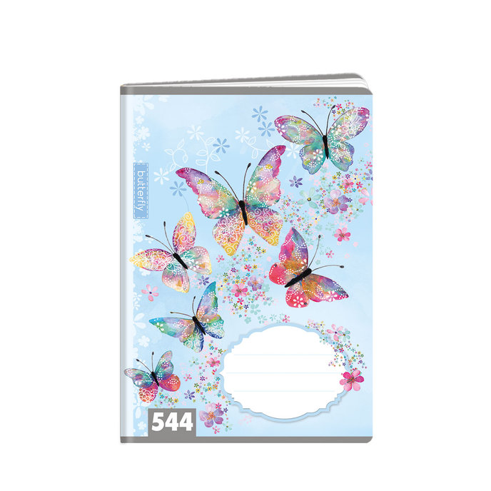 1592-0303-2 Exercise book A5, TYPE 544 Butterfly