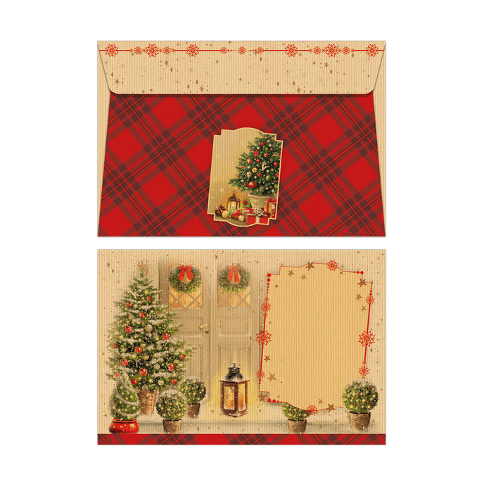 1082-1009 Christmas envelope
