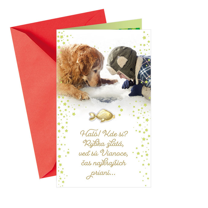 11-6358 Christmas greeting card SK