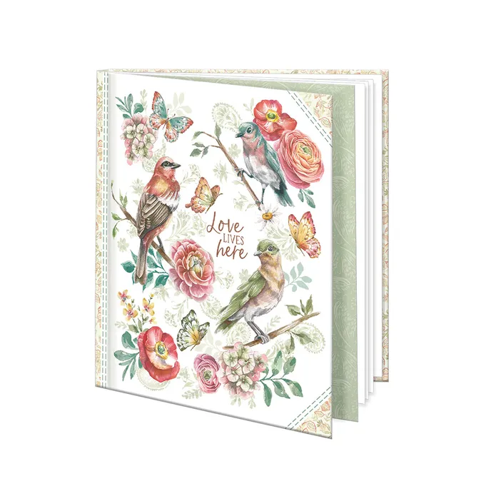 1431-0410 Album 12,5x14,5cm Butterfly garden