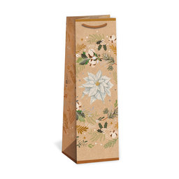 0834-0071 Gift bag for vine NATUR